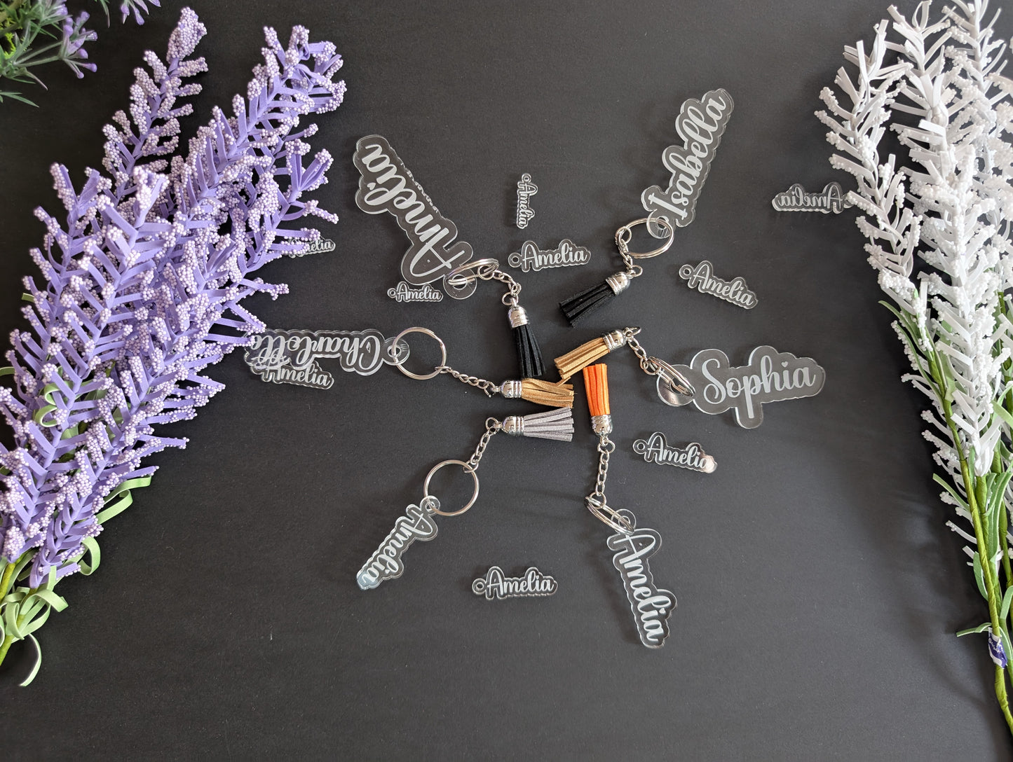 Personalized Laser-Cut Keychain – Custom Name, Initials, or Logo | Unique Gift