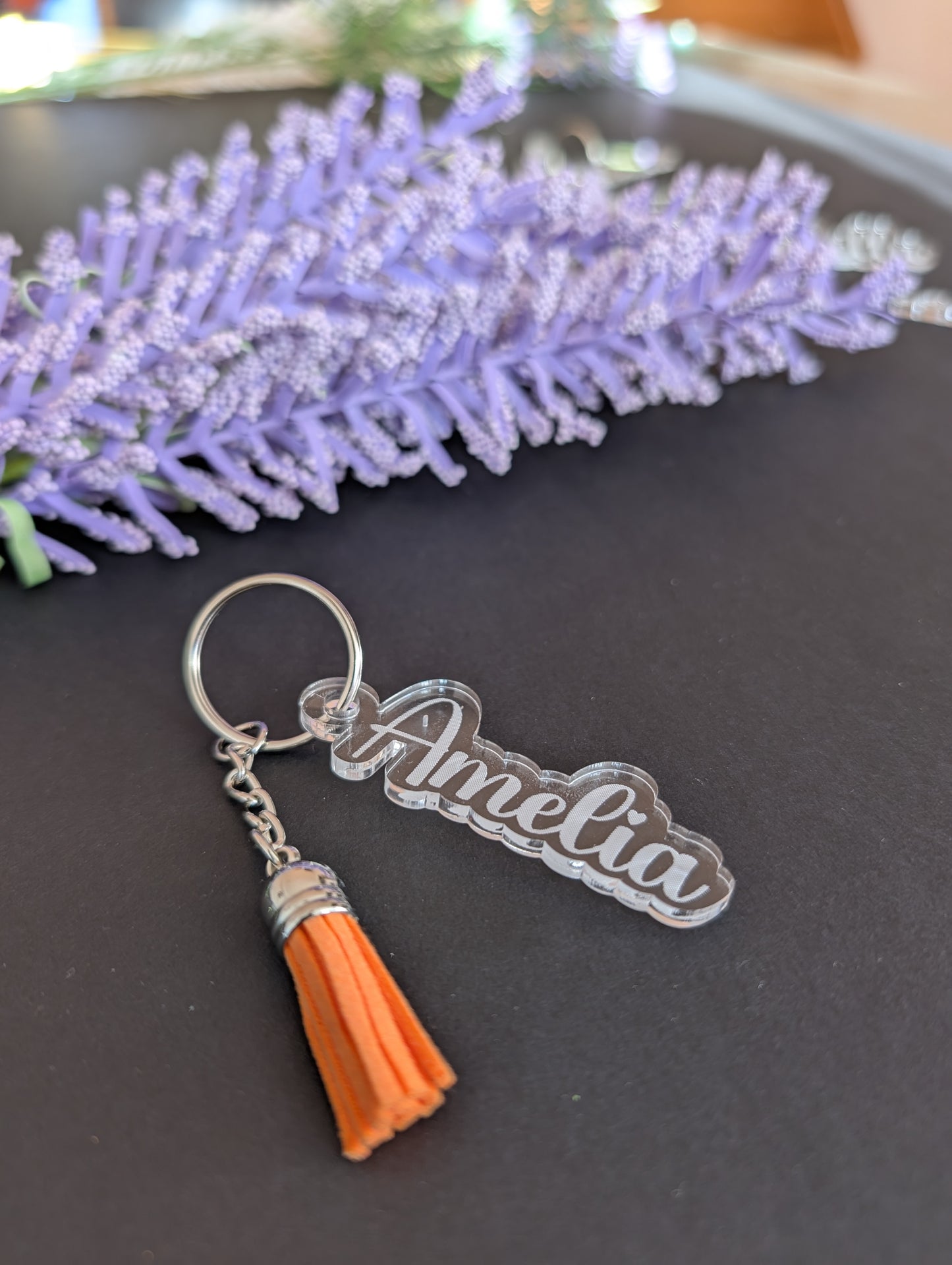 Personalized Laser-Cut Keychain – Custom Name, Initials, or Logo | Unique Gift